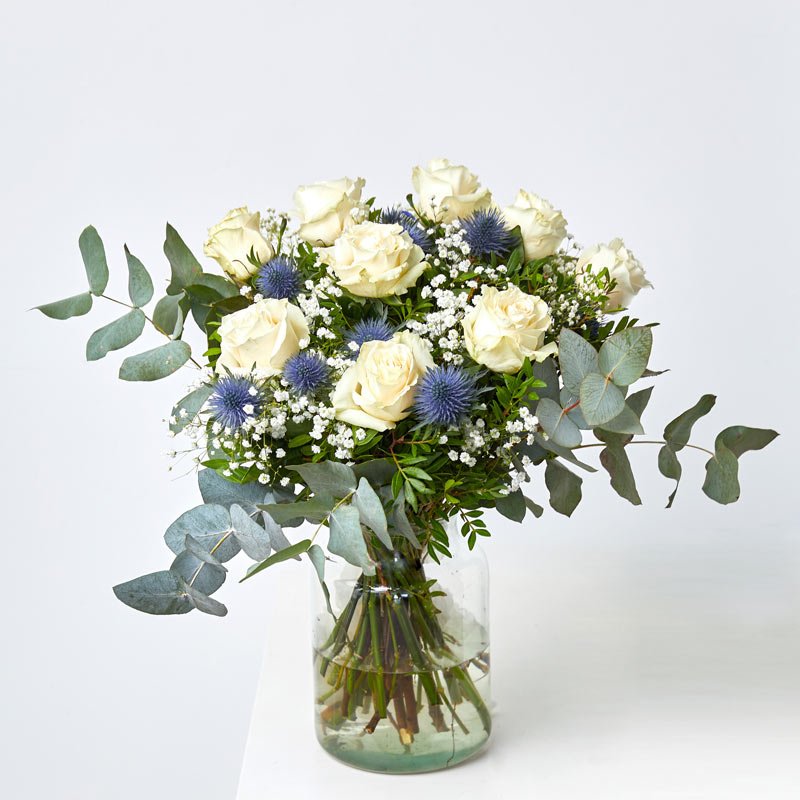 Ramo de Rosas Solo Blancas : , Naturkenva |  Ramos de flores para regalar