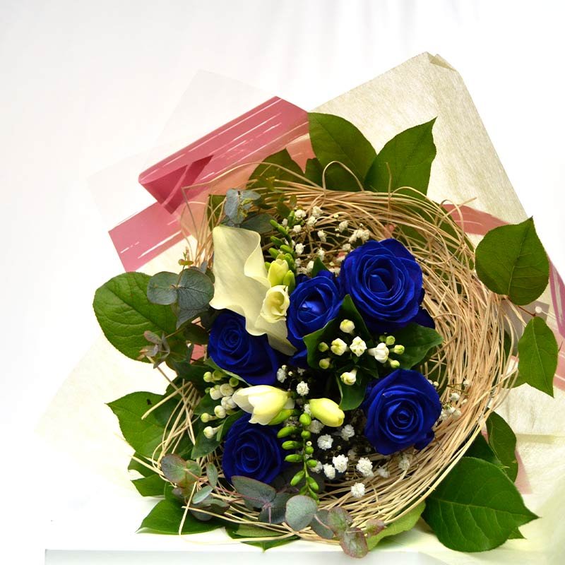 Ramo de rosas azules Mediterranean : , Naturkenva | Ramos de flores para  regalar